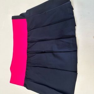 Adidas by Stella McCartney Tennis Skirt in Navy and Pink,  Size small